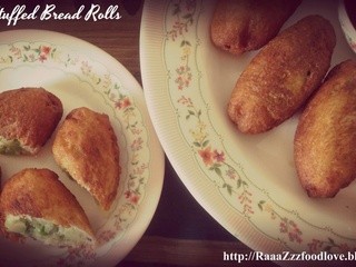 Potato Stuffed Bread Rolls - My 3rd Guest Post