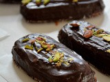 Chocolate Protein Bar Recipe , No Bake Protein Bar With Pistachio| High Protein Bar