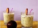 Plum Banana Smoothie