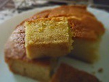 Easy eggless butterless lemon cake