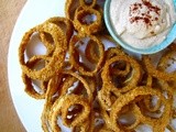Onion Rings with Chipotle Mayonnaise