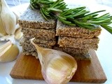 Rosemary-Garlic Crackers