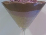 Chocolate-Raspberry-Vanilla Pudding Parfait (Raw Vegan)