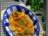 Bengali Dhokar Dalna(Fried Lentil cakes cooked in a gravy)