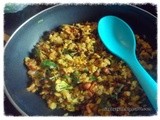 Poha Upma/Rice flakes Upma ~ a delicious breakfast/snack dish