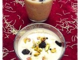 Semiya Kheer Gur Diye~Vermicelli/semolina Pudding with Palm Jaggery