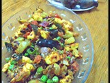 Winter Vegetable and Paneer with South Indian tempering