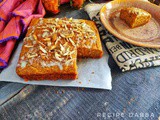 Carrot Halwa Cake | How to make Carrot Halwa Cake