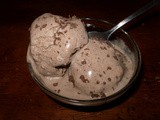 Chocolate Ice Cream Made In The Freezer