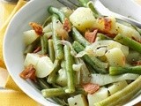 Beans, Potatoes with Bacon