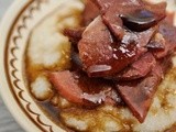 Sliced Ham and Red-eye gravy