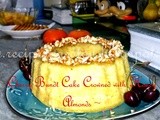 Cherry Bundt Cake crowned with Honey Almonds | Bundt Cake | Fruit Cake Recipes