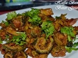 Fried Karela Aalu Recipe : Fried Bitter Gourd with Potatoes : a Beautiful Guest Post by Haffa Bexi | Vegetarian Recipes