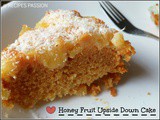 Honey Fruit Cake | Cocktail Upside Down Cake