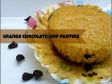 Orange Chocolate Chip muffins | muffin recipe