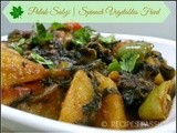 Paalak Sabzi | Spinach Vegetables Fried