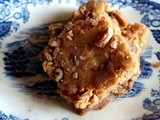 Brown Butter Pecan Rolo Blondies