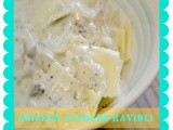 Chicken Alfredo Ravioli