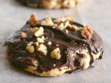 Chocolate Chip Cookies with Ganache