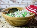 Creamy Cucumber Salad with Sour Cream and Onions