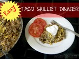 Easy Taco Skillet Dinner