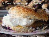 Faux Devonshire Cream