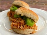 Honey Hatch Chile Chicken Sliders