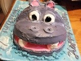 How to Make an Easy Hippo Birthday Cake