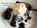 Mexican Hot Chocolate Cobbler