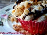 Oatmeal Carmelita Cupcakes