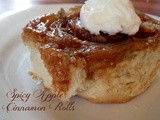 Overnight Apple Chipotle Cinnamon Rolls
