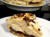 Peanut Butter Pie with Pretzel Crust