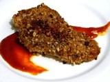 Pecan Crusted Chicken with Jack Daniels bbq Sauce