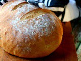 Rustic Bread Made in a Cloche