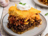 Tamale Pie Casserole with Cornmeal