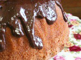 Vanilla Bundt Cake Recipe with Chocolate Frosting