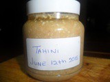 CarolCooks2…Week 4…in my Kitchen…made from scratch…Tahini Paste