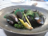 Fish Friday!……Beautiful Thai Steamed Mussels