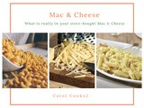 Homemade Mac & Cheese v processed Mac & Cheese