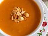 Healthy Sweet Potato and Peanut Soup (Vegan)