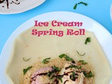 Taiwanese Ice Cream Spring Roll