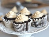 Chocolate Cupcake with Caramel frosting