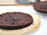 Moist Chocolate cake with chocolate buttercream frosting
