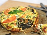 Recipe: Baked Zucchini and Mushroom Frittata