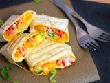 Recipe: Chorizo Vegetable Burrito