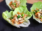 Recipe: Mu Shu Chicken wrapped in Lettuce