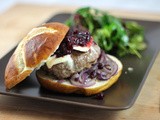 Recipe: Sweet Savoury Burger with Camembert and Cranberry