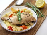 Simple Rosemary oven Roasted Chicken