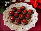 Biscotti al cioccolato con ciliegie candite