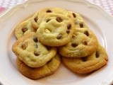 Cookies con gocce di cioccolato
